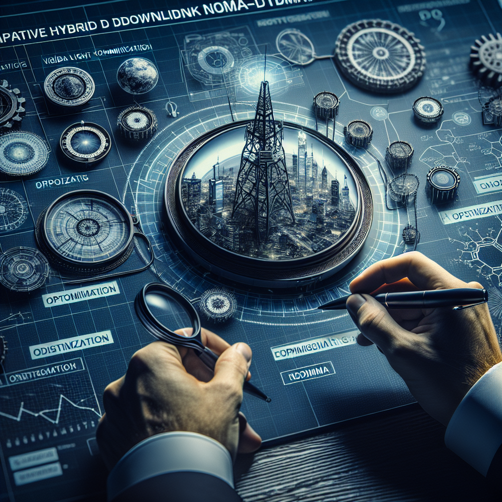 自適應混合下行NOMA-TDMA於可見光通訊網路之設計與優化