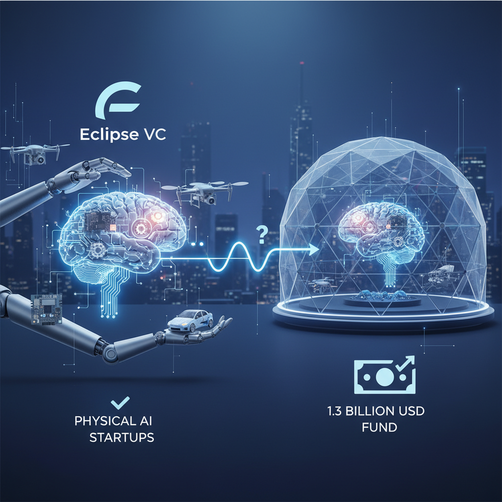 VC Eclipse 的新 13 億美元基金：實體 AI 初創公司支持與孵化對照解析