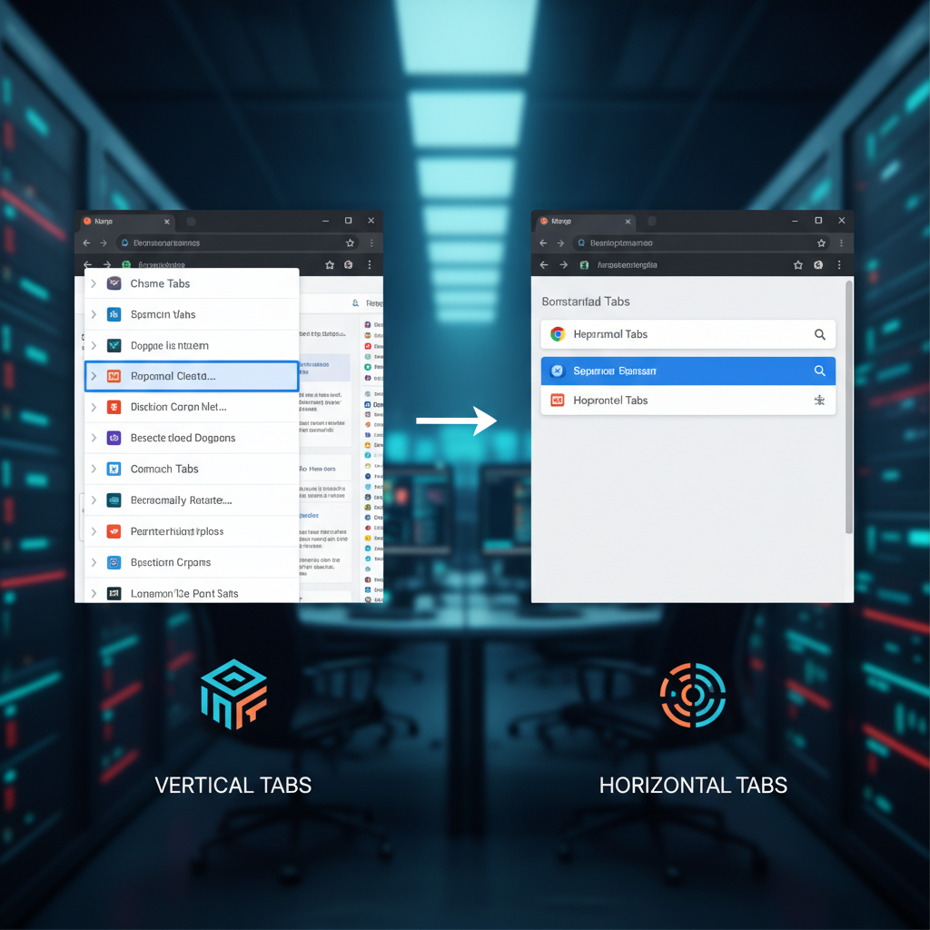 Chrome 垂直分頁 vs 傳統水平分頁差異比較：哪種分頁管理更適合你？