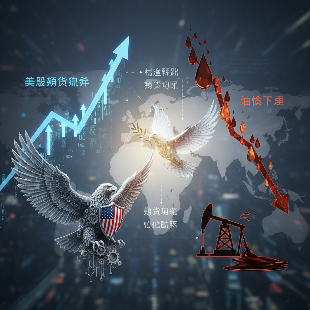 美股期貨飆升、油價下跌：美國提出中東和平方案的市場影響流程分析