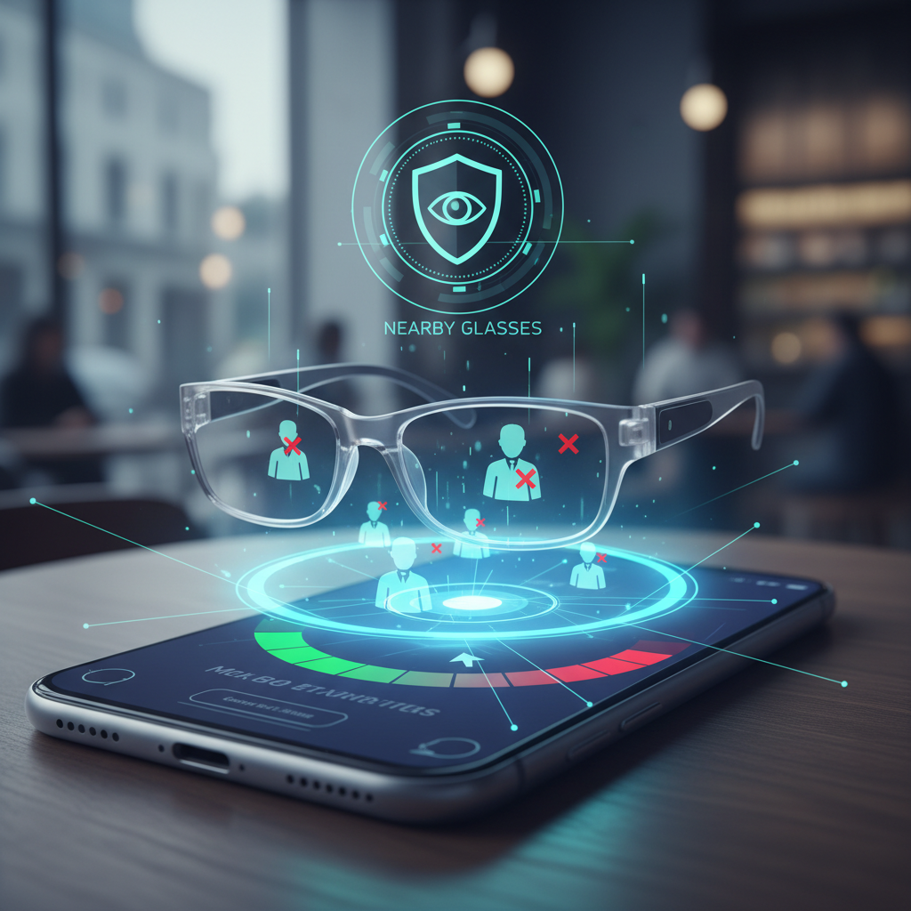 穿戴智能眼鏡偵測 App 與傳統隱私防護工具差異對照解析