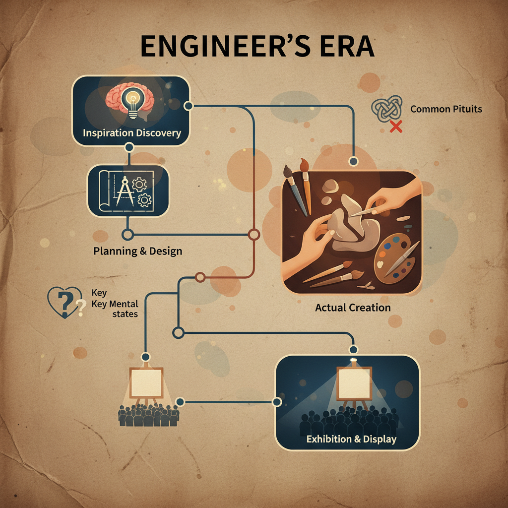 如何進行藝術創作表達的完整流程總覽與階段理解