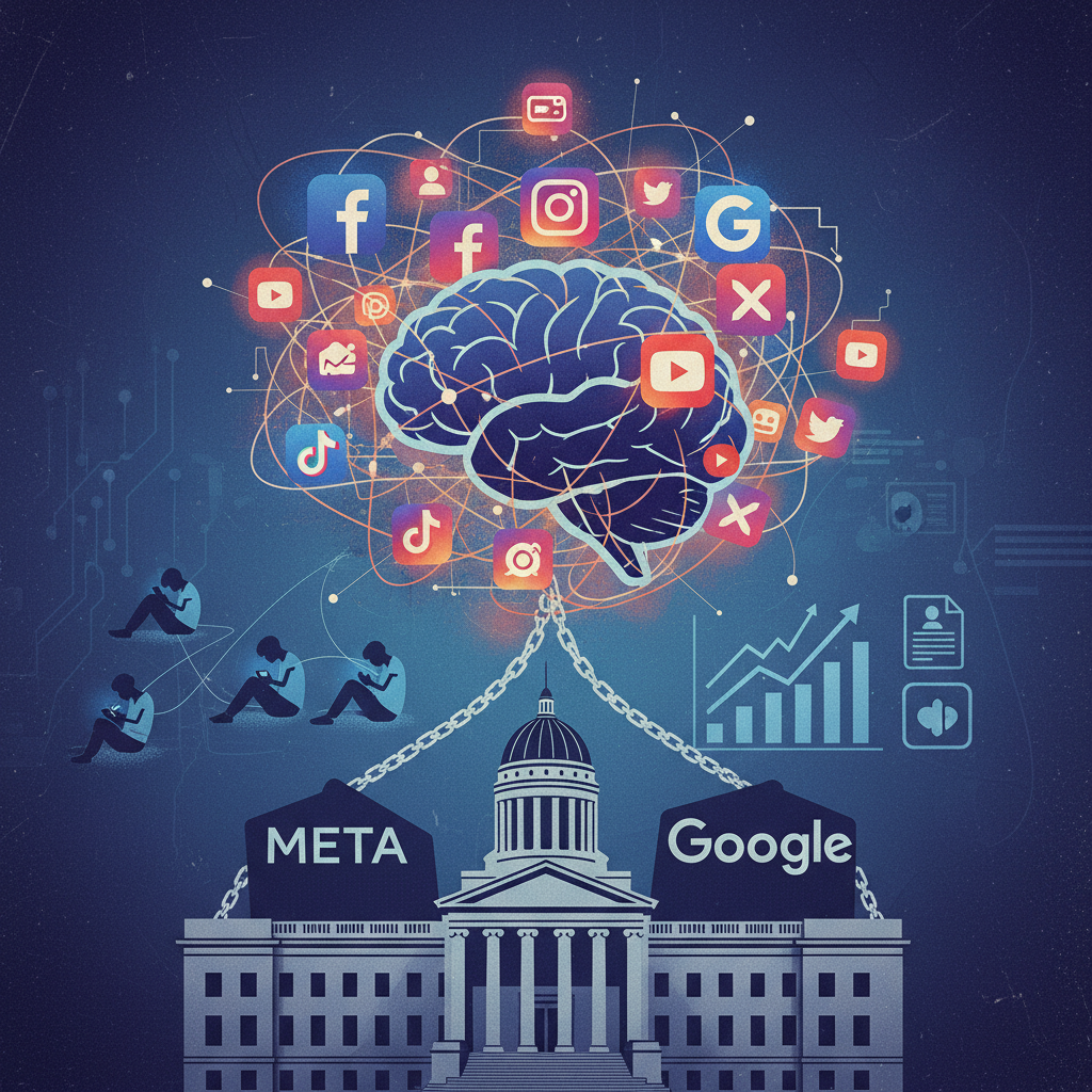 社群媒體成癮：Meta 與 Google 面臨的關鍵挑戰與政策檢視