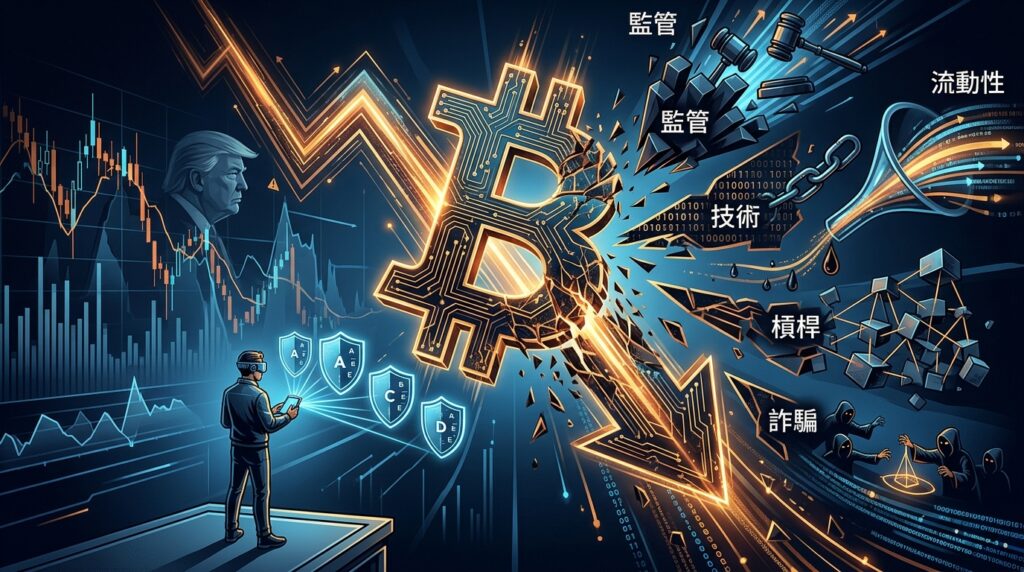 比特幣自川普連任後漲勢盡失：深度解析現階段比特幣的五大核心風險與評級